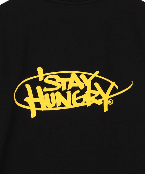 Bshop(ビショップ)の「STAY HUNGRY | ロゴ クルーネックTシャツ MEN(Tシャツ/カットソー・メンズ・ブラック・M/L)」の5枚目の写真