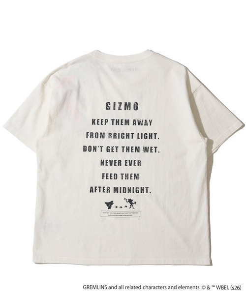 ADPOSION(アドポーション)の「【Gremlins / グレムリン】グラフィックプリントクルーネックTシャツ(Tシャツ/カットソー・レディース・ブラック/ホワイト系1/ネイビー/ホワイト系2・MEDIUM/X-LARGE/LARGE)」の16枚目の写真