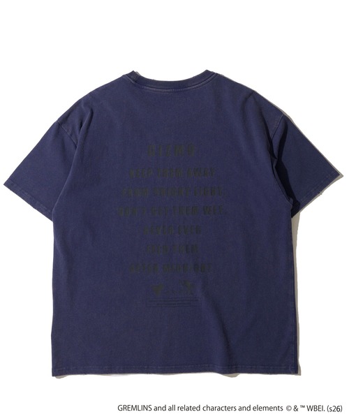 ADPOSION(アドポーション)の「【Gremlins / グレムリン】グラフィックプリントクルーネックTシャツ(Tシャツ/カットソー・レディース・ブラック/ホワイト系1/ネイビー/ホワイト系2・MEDIUM/X-LARGE/LARGE)」の20枚目の写真