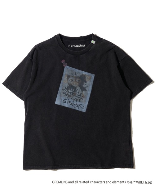 ADPOSION(アドポーション)の「【Gremlins / グレムリン】グラフィックプリントクルーネックTシャツ(Tシャツ/カットソー・レディース・ブラック/ホワイト系1/ネイビー/ホワイト系2・MEDIUM/X-LARGE/LARGE)」の17枚目の写真