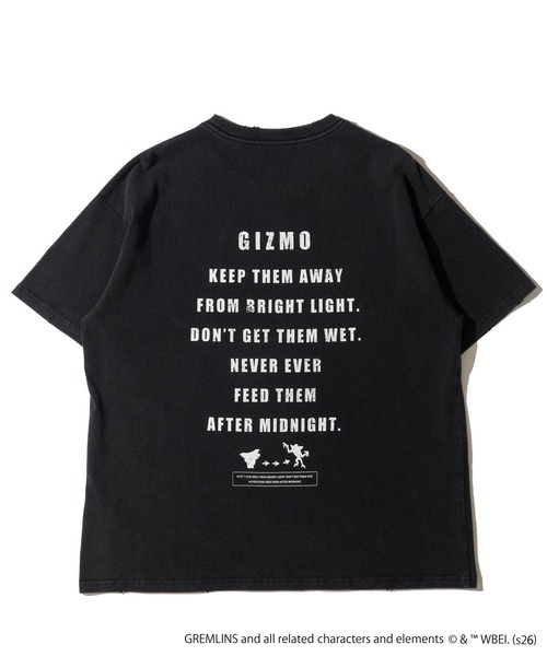 ADPOSION(アドポーション)の「【Gremlins / グレムリン】グラフィックプリントクルーネックTシャツ(Tシャツ/カットソー・レディース・ブラック/ホワイト系1/ネイビー/ホワイト系2・MEDIUM/X-LARGE/LARGE)」の18枚目の写真