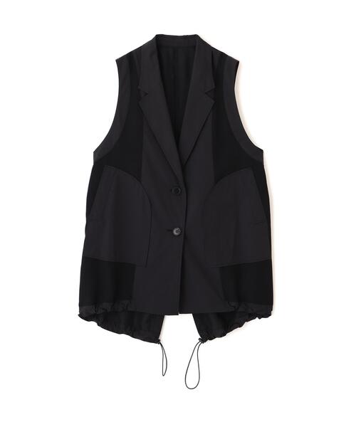 ADORE（アドーア）の「◆ソフトメッシュジャケット（テーラードジャケット・レディース・ブラック/ホワイト・38）」の12枚目の写真