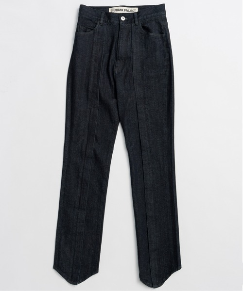 PRANK PROJECT（プランクプロジェクト）の「【2026Summer Pre-Order】ストレッチZIPデニムパンツ / Stretch Zip Denim Pants（デニムパンツ・レディース・ベージュ/ネイビー/ブルー・36/38）」の7枚目の写真