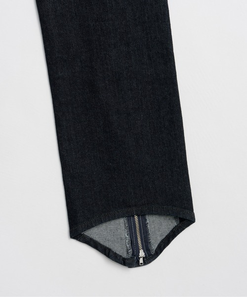 PRANK PROJECT（プランクプロジェクト）の「【2026Summer Pre-Order】ストレッチZIPデニムパンツ / Stretch Zip Denim Pants（デニムパンツ・レディース・ベージュ/ネイビー/ブルー・36/38）」の12枚目の写真