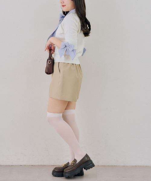 Another Branch olive des olive(アナザーブランチオリーブデオリーブ)の「【ANOTHER BRANCH】ドッツキングボウタイプルオーバー(シャツ/ブラウス・レディース・オフホワイト/グレー/ネイビー・FREE)」の11枚目の写真