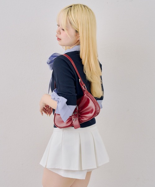 Another Branch olive des olive(アナザーブランチオリーブデオリーブ)の「【ANOTHER BRANCH】ドッツキングボウタイプルオーバー(シャツ/ブラウス・レディース・オフホワイト/グレー/ネイビー・FREE)」の16枚目の写真