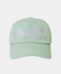 SLOWACID（スローアシッド）の「ホースパッチボールキャップ [ミント]（キャップ）」