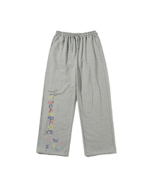 ESCAPEFROM（エスケープフロム）の「WARRR CLIPS プリントスウェットパンツ [3色]（スウェットパンツ）」