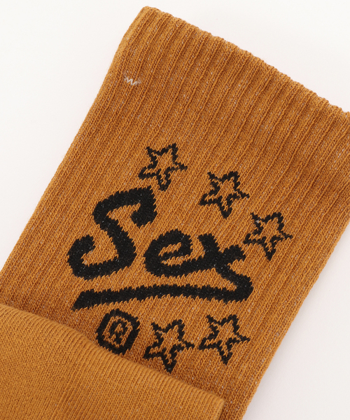 Carne Bollente（カルネボレンテ）の「【Carne Bollente/カルネボレンテ】 Socks Shocks（ソックス/靴下・レディース・ホワイト/ベージュ・FREE）」の3枚目の写真