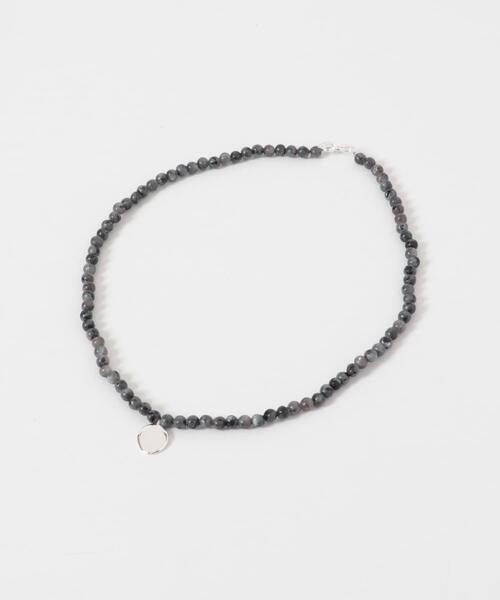 SMELLY（スメリー）の「SMELLY so’　blackLabradoritenecklace（ネックレス・レディース・ブラック系その他・-）」の11枚目の写真