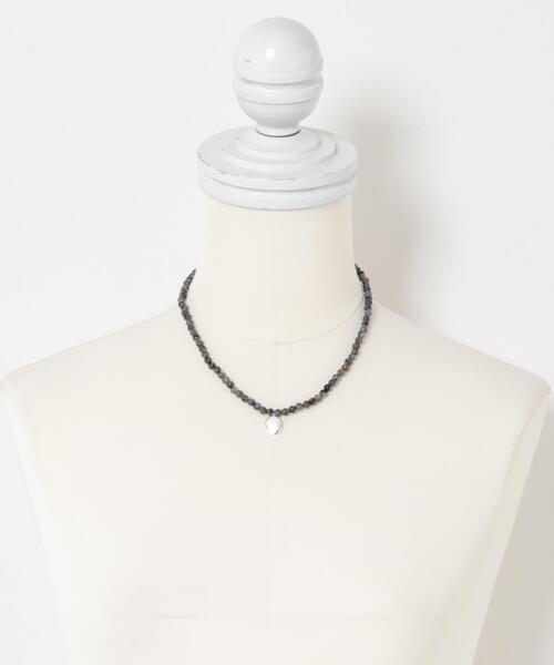 SMELLY（スメリー）の「SMELLY so’　blackLabradoritenecklace（ネックレス・レディース・ブラック系その他・-）」の12枚目の写真