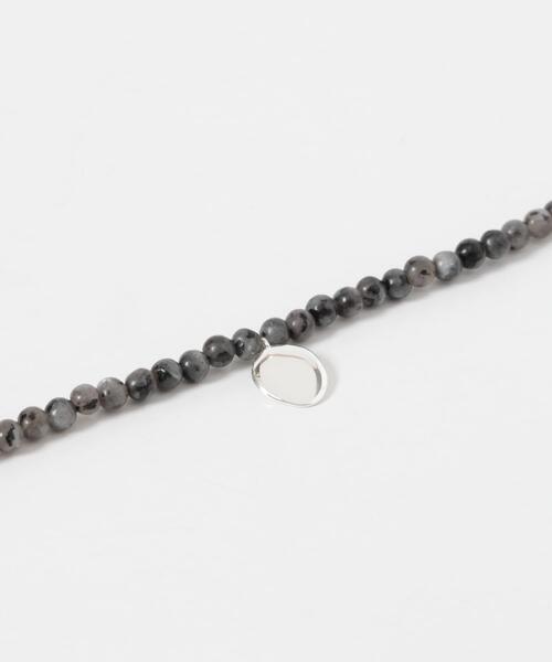 SMELLY（スメリー）の「SMELLY so’　blackLabradoritenecklace（ネックレス・レディース・ブラック系その他・-）」の13枚目の写真