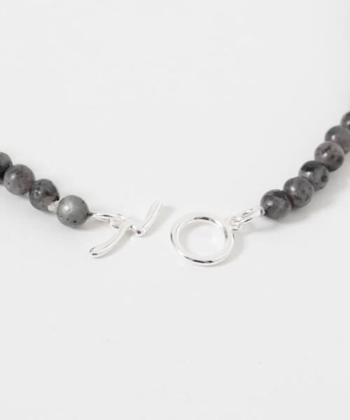 SMELLY（スメリー）の「SMELLY so’　blackLabradoritenecklace（ネックレス・レディース・ブラック系その他・-）」の14枚目の写真
