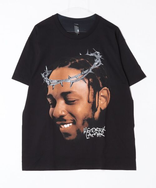 MUSIC TEE(ミュージックティー)の「KENDRICK LAMAR - “K DOT”(Tシャツ/カットソー・メンズ・ブラック・LARGE/X-LARGE)」の3枚目の写真
