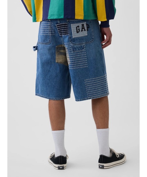 Gap × Sean Wotherspoon バギー パッチワーク デニムショートパンツ