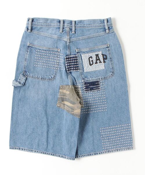Gap × Sean Wotherspoon バギー パッチワーク デニムショートパンツ