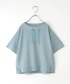 ikka（イッカ）の「【親子コーデ】冷感鹿の子ビジュー付きスピンドルプルオーバー（120~160cm）（Tシャツ/カットソー・130）」