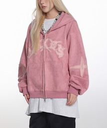kirakira jewel zip up（パーカー）｜andwang（アンドワン）の