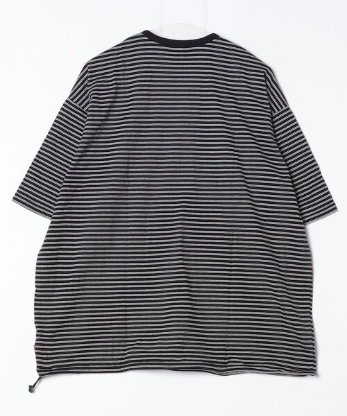 Healthknit(ヘルスニット)の「Healthknit Classic Border Jersey Henlyneck S/S (#51048)(Tシャツ/カットソー・メンズ・ブラック系その他・MEDIUM/LARGE/X-LARGE)」の5枚目の写真