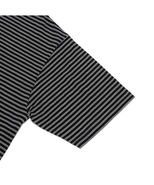 Healthknit(ヘルスニット)の「Healthknit Classic Border Jersey Henlyneck S/S (#51048)(Tシャツ/カットソー・メンズ・ブラック系その他・MEDIUM/LARGE/X-LARGE)」の3枚目の写真