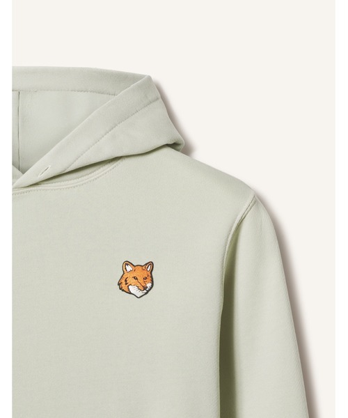 Maison Kitsune（メゾンキツネ）の「FOX HEAD KID HOODIE（パーカー・キッズ・ネイビー/ライトグレー・12/10/8/6/4）」の18枚目の写真