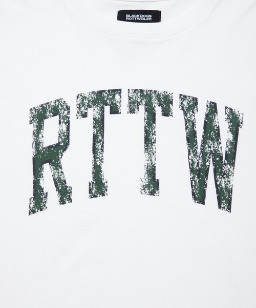 ROTTWEILER（ロットワイラー）の「R9 RTTW TEE（Tシャツ/カットソー・メンズ・ブラック/ホワイト・S/M/L/XL）」の5枚目の写真