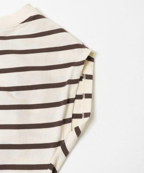 URBAN RESEARCH（アーバンリサーチ）の「ESTHE　STRIPE TWIST ASYMMETRIC T-SHIRTS（Tシャツ/カットソー・レディース・ストライプ・SMALL）」の6枚目の写真