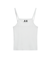 LIGHT LOGO TANK TOP - WHITE