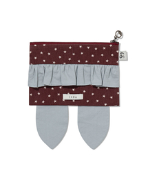 UGLY SHADOW（アグリーシャドウ）の「RABBIT STAR POUCH(BURGUNDY)（ポーチ）」