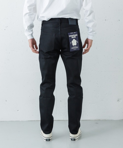 URBAN RESEARCH(アーバンリサーチ)の「MOMOTARO JEANS #200 STANDARD TAPERED(デニムパンツ・メンズ・ブラック・36/34/33/32/31/30/29/28/27/26/42/40/38)」の4枚目の写真