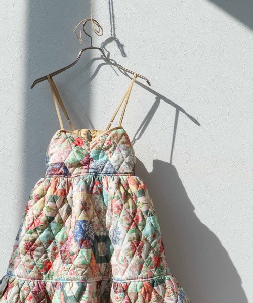 Three Four Time(スリーフォータイム)の「【ハナカラクサ】Patchwork Print One piece(ワンピース・レディース・その他・FREE)」の16枚目の写真
