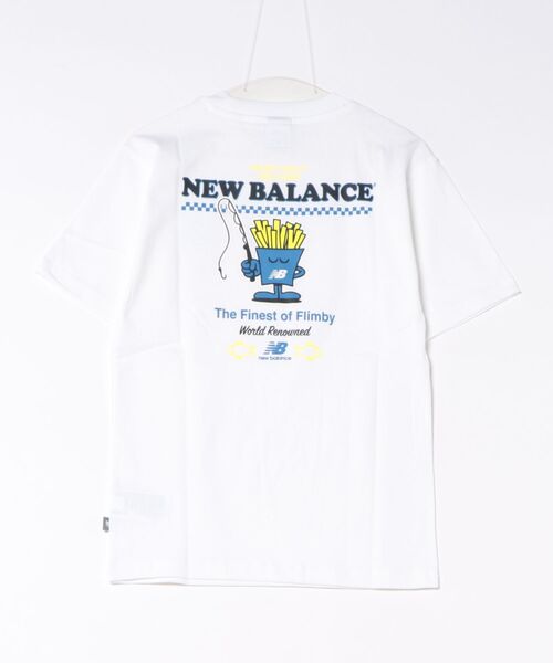 NEW BALANCE（ニューバランス）の「《New Balance》MT61I5BM（Tシャツ/カットソー・メンズ・ブルー/ホワイト・XL/S/L/M/2XL）」の4枚目の写真
