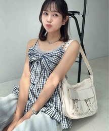 AS KNOW AS plus | 〇アジャスター付き リボンビスチェチュニック(チュニック)
