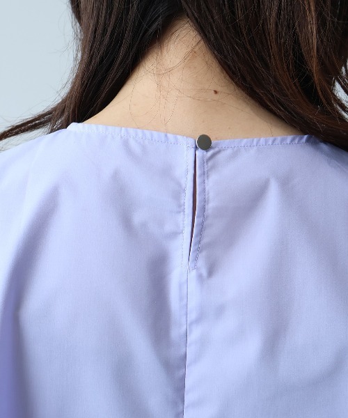 leswel（レスウェル）の「【M/L】レースヘムブラウス（シャツ/ブラウス・レディース・ラベンダー/ネイビー/ダークブラウン・M/L）」の10枚目の写真