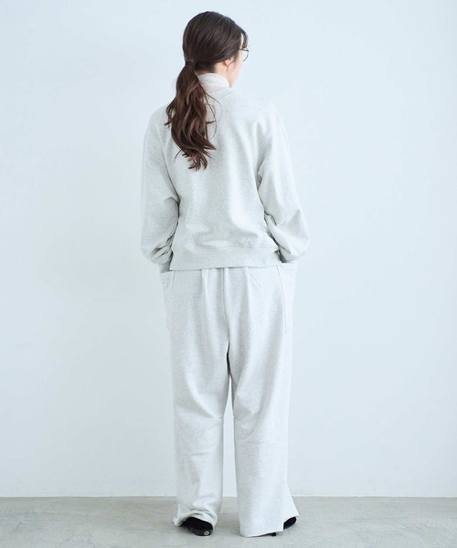 I am I in fact...(アイアムアイインファクト)の「ANNE PANTS(スウェットパンツ・レディース・グレー/ブルー/ブラック・FREE)」の15枚目の写真