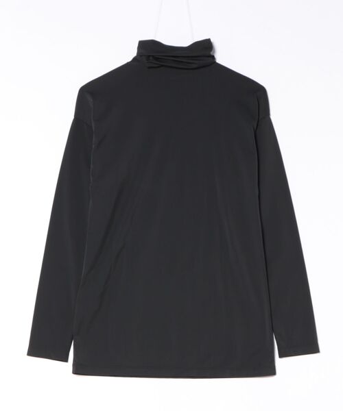 BEATING HEART（ビーティングハート）の「【S】【it】【BEATING HEART】ストレッチハイネックロングスリーブトップス（Tシャツ/カットソー・レディース・ブラック・1）」の2枚目の写真