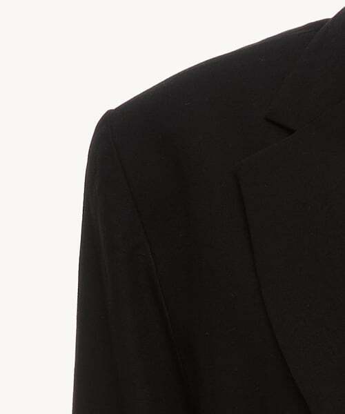 RIDIFI(リディフィ)の「BUTTONLESS LINEN JACKET_BLACK(テーラードジャケット・レディース・その他・SMALL/MEDIUM)」の5枚目の写真
