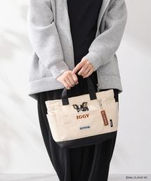 【ジョジョの奇妙な冒険×OUTDOOR PRODUCTS】 イギーモチーフキャンバストート
