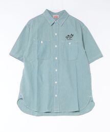 KENZO（ケンゾー）の「'KENZO Sounds' カジュアル ショートスリーブ シャツ イン ジャパニーズ デニム（シャツ/ブラウス）」