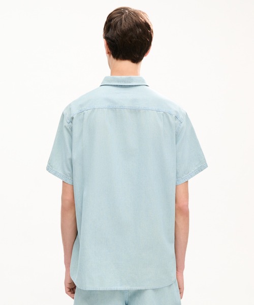 KENZO（ケンゾー）の「'KENZO Sounds' カジュアル ショートスリーブ シャツ イン ジャパニーズ デニム（シャツ/ブラウス・メンズ・ブルー系その他7・SMALL/LARGE/MEDIUM）」の6枚目の写真