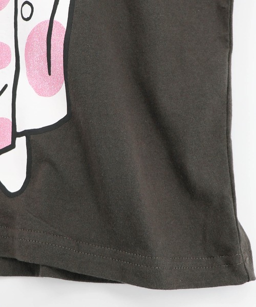 ScoLar Parity(スカラーパリティ)の「362124:クリームソーダおばけウサギ柄Tシャツ(Tシャツ/カットソー・レディース・チャコールグレー/サックスブルー/オフホワイト・M)」の18枚目の写真