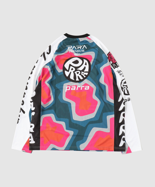 By Parra(バイパラ)の「by Parra MTB competition jersey(Tシャツ/カットソー・メンズ・ピンク・LARGE/MEDIUM)」の2枚目の写真