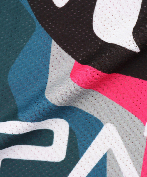 By Parra(バイパラ)の「by Parra MTB competition jersey(Tシャツ/カットソー・メンズ・ピンク・LARGE/MEDIUM)」の4枚目の写真