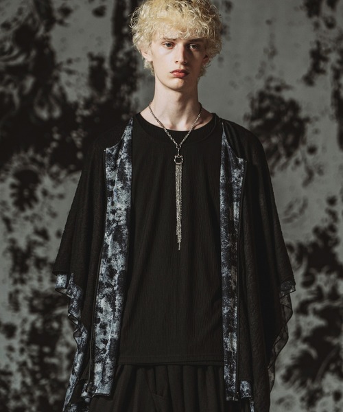 NO ID.(ノーアイディ)の「【NO ID.】Reversible ZIP Poncho / リバーシブルZIPポンチョ(ポンチョ・メンズ・ブラック/グレー/その他23・ONE SIZE)」の8枚目の写真