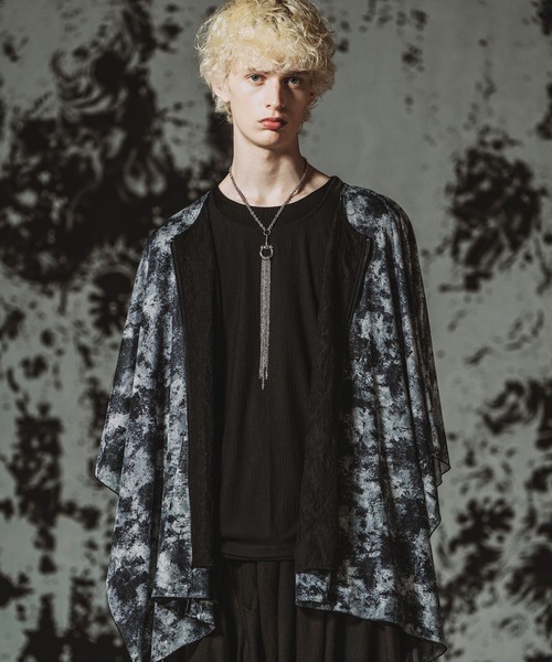 NO ID.(ノーアイディ)の「【NO ID.】Reversible ZIP Poncho / リバーシブルZIPポンチョ(ポンチョ・メンズ・ブラック/グレー/その他23・ONE SIZE)」の9枚目の写真