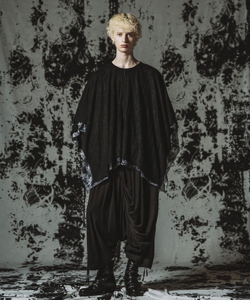 NO ID.(ノーアイディ)の「【NO ID.】Reversible ZIP Poncho / リバーシブルZIPポンチョ(ポンチョ・メンズ・ブラック/グレー/その他23・ONE SIZE)」の10枚目の写真