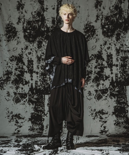 NO ID.(ノーアイディ)の「【NO ID.】Reversible ZIP Poncho / リバーシブルZIPポンチョ(ポンチョ・メンズ・ブラック/グレー/その他23・ONE SIZE)」の16枚目の写真