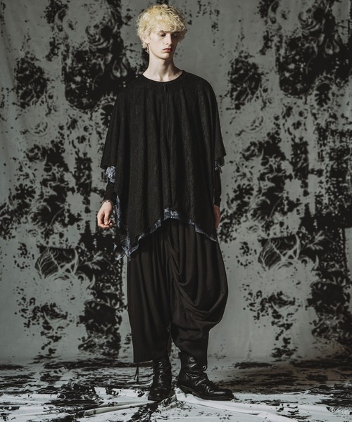 NO ID.(ノーアイディ)の「【NO ID.】Reversible ZIP Poncho / リバーシブルZIPポンチョ(ポンチョ・メンズ・ブラック/グレー/その他23・ONE SIZE)」の17枚目の写真