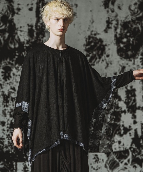 NO ID.(ノーアイディ)の「【NO ID.】Reversible ZIP Poncho / リバーシブルZIPポンチョ(ポンチョ・メンズ・ブラック/グレー/その他23・ONE SIZE)」の15枚目の写真
