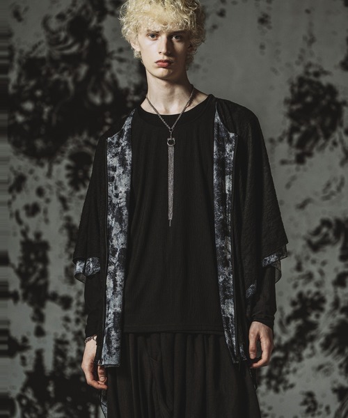 NO ID.(ノーアイディ)の「【NO ID.】Reversible ZIP Poncho / リバーシブルZIPポンチョ(ポンチョ・メンズ・ブラック/グレー/その他23・ONE SIZE)」の19枚目の写真